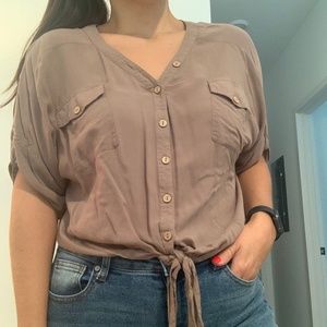 Button up blouse